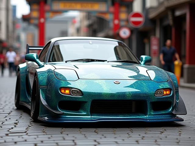 アグレッシブなエアロのRX-7 FD3S